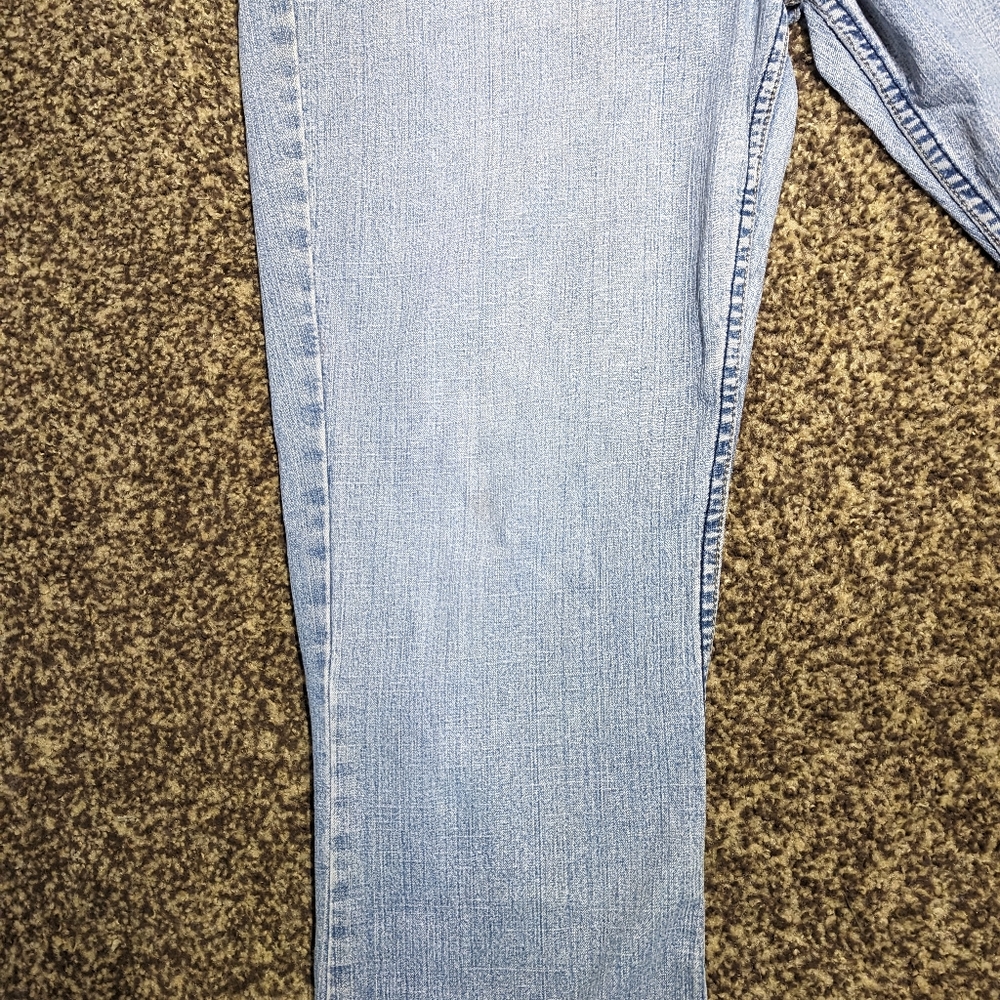 Levi’s Strauss Signature Jeans Women’s Sz 14 M Misses Low Rise Bootcut Stretch - Picture 10 of 11